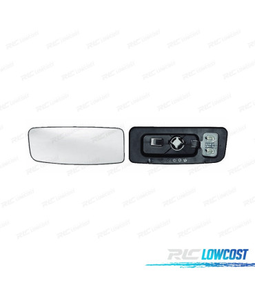 VETRO SPECCHIO BASE SINISTRO VOLKSWAGEN VW CRAFTER 06-16 TERMICO SUPPORTO ROTONDO