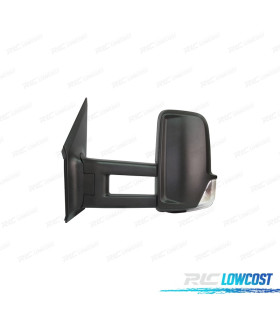 SPECCHIO COMPLETO SINISTRO VOLKSWAGEN VW CRAFTER 06-16 BRACCIO LUNGO