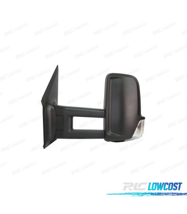 SPECCHIO COMPLETO SINISTRO VOLKSWAGEN VW CRAFTER 06-16 BRACCIO LUNGO