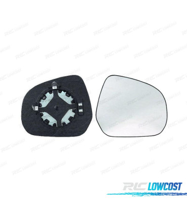 VETRO SPECCHIO BASE DESTRA SUZUKI SPLASH 08- CONVEX TERMICO