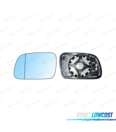 VETRO SPECCHIO BASE SINISTRO PEUGEOT 407 04- BLU
