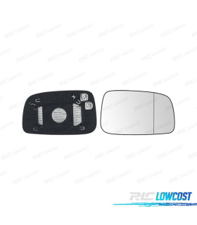 VETRO SPECCHIO RETROVISORE DESTRO TOYOTA AVENSIS 03-09 CONVEX TERMICO