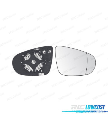 VETRO SPECCHIO BASE DESTRA VOLKSWAGEN VW TOURAN 10-15
