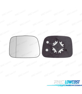 VETRO SPECCHIO BASE SINISTRO VOLKSWAGEN VW CADDY 04-10 ASPHERICO