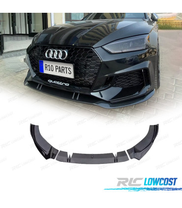 SPOILER LIP PER AUDI A5 21- NERO LUCIDO