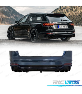 PARAURTI POSTERIORE PER AUDI A4 17-20 LOOK RS4-ABT