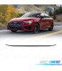 SPOILER LIP PER AUDI A3 8Y 21- LOOK S3 NERO LUCIDO