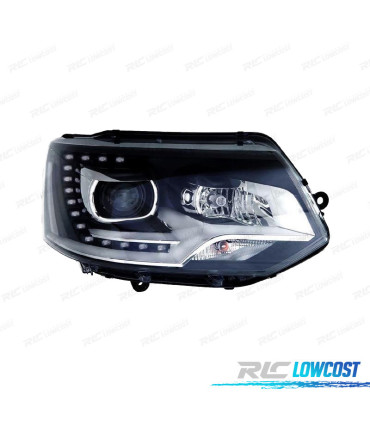 FANALE DESTRO PER VOLKSWAGEN VW TRANSPORTER T5 10-15 LUCE DIURNA A LED