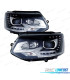 FARI PER VOLKSWAGEN VW TRANSPORTER T5 10-15 LUCE DIURNA A LED