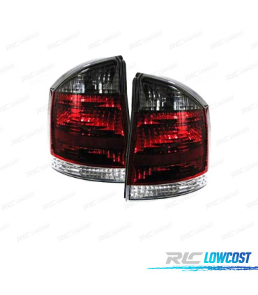 FANALI PER OPEL VECTRA C 02-08 ROSSO AFFUMICATO
