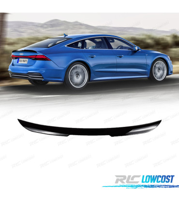 SPOILER PER AUDI A7 C8 18- NERO LUCIDO