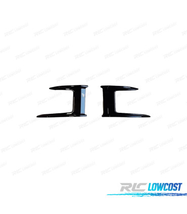 AGGIUNTE PARAURTI ANTERIORE PER BMW SERIE 1 F40 HATCHBACK 19-22 NERO LUCIDO