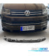SPOILER LIP PER VOLKSWAGEN VW TRANSPORTER T6 15-19 NERO LUCIDO