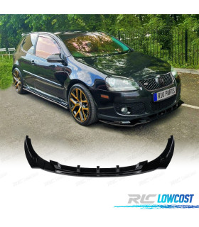 SPOILER LIP VOLKSWAGEN VW GOLF 5 GTI 03-08 NERO LUCIDO
