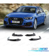 MODANATURE PARAURTI ANTERIORE PER AUDI A4 17-20 LOOK RS4 NERO LUCIDO