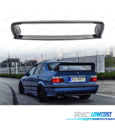 SPOILER BMW E36 90-99 LOOK M3 GT NERO LUCIDO