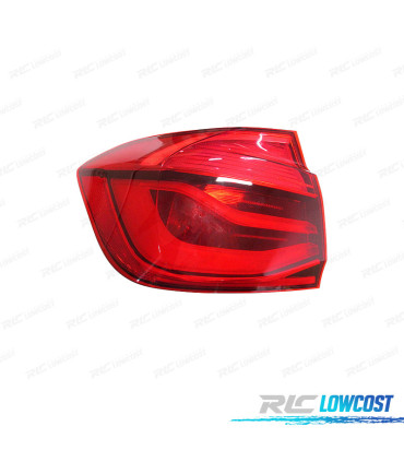 FANALE SINISTRO PER BMW F30 4P RESTYLING 15-18 LED ROSSO
