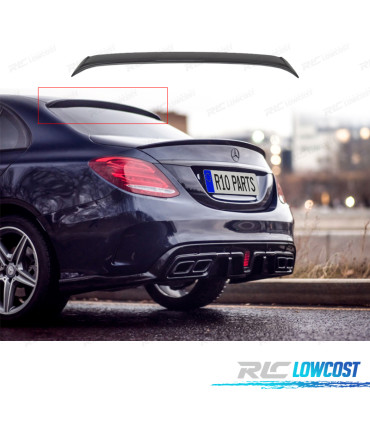 SPOILER PER TETTO PER MERCEDES CLASSE E W213 16-19 LOOK AMG NERO LUCIDO