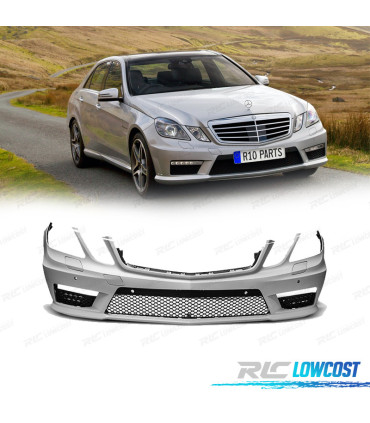 PARAURTI ANTERIORE PER MERCEDES CLASSE E W212 09-13 LOOK AMG E63