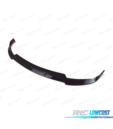 SPOILER LIP PER MERCEDES CLASSE C W205 14-18 LOOK AMG NERO LUCIDO