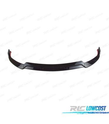 SPOILER LIP PER MERCEDES CLASSE C W205 14-18 LOOK AMG NERO LUCIDO