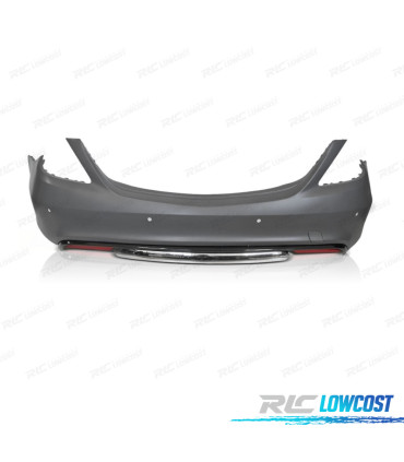PARAURTI POSTERIORE PER MERCEDES CLASSE S W222 13-17 LOOK S65 PDC