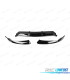 SPOILER LIP PER MERCEDES CLASSE C W205 18-21 LOOK AMG NERO LUCIDO