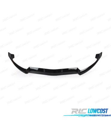 SPOILER LIP PER MERCEDES CLASSE C W205 18-21 LOOK AMG NERO LUCIDO
