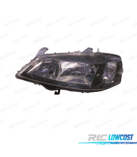 FANALE SINISTRO PER OPEL ASTRA G 98-04 FONDO NERO