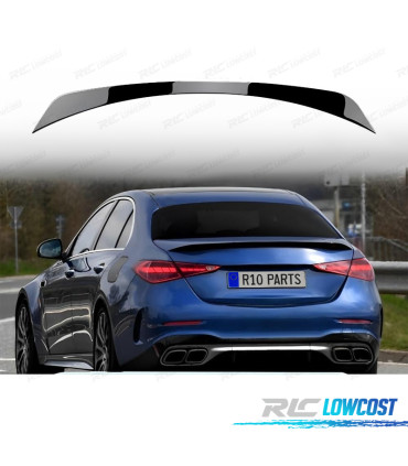 SPOILER MERCEDES CLASSE C W206 21- LOOK AMG C63 NERO LUCIDO