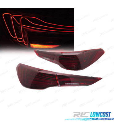 FANALI PER BMW G22 G23 20- LED LOOK LASER ROSSO