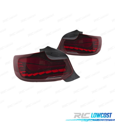 FANALI BMW F22 F23 F87 14-21 OLED ROSSO