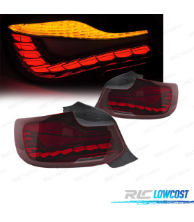 FANALI BMW F22 F23 F87 14-21 OLED ROSSO