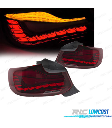 FANALI BMW F22 F23 F87 14-21 OLED ROSSO