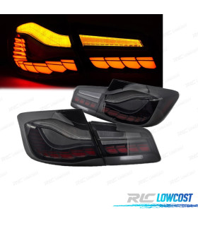 FANALI PER BMW F10 10-16 OLED AFFUMICATI