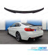 SPOILER BMW F32 COUPE 13-20 LOOK M4 NERO LUCIDO