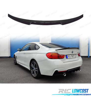 SPOILER BMW F32 COUPE 13-20 LOOK M4 NERO LUCIDO