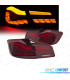 FANALI PER BMW F10 10-16 OLED ROSSO