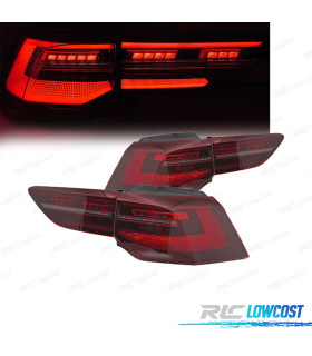 FANALI VOLKSWAGEN VW GOLF 8 19-24 LED ROSSO DINAMICI