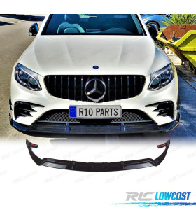 SPOILER LIP MERCEDES GLC X253 15-18 NERO LUCIDO