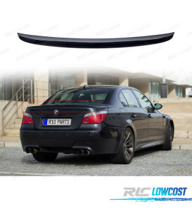 SPOILER ALARE PER BMW E60 LOOK M5 NERO LUCIDO 03-10