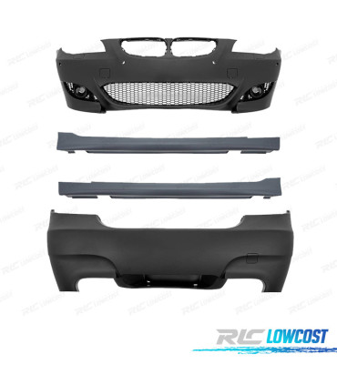 KIT CARROZZERIA BMW E60 03-07 CON LAVAFARI LOOK M5