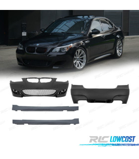 KIT CARROZZERIA BMW E60 03-07 CON LAVAFARI LOOK M5
