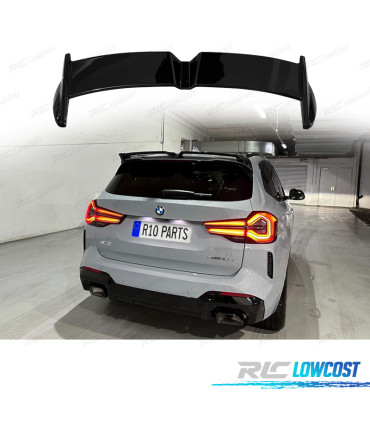 SPOILER BMW X3 G01 G07 17- NERO LUCIDO LOOK M