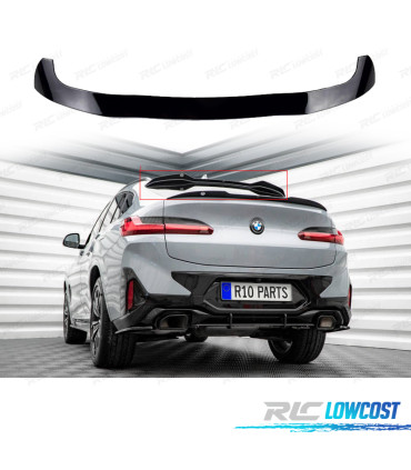 SPOILER PER TETTO PER BMW X4 G02 18- NERO LUCIDO