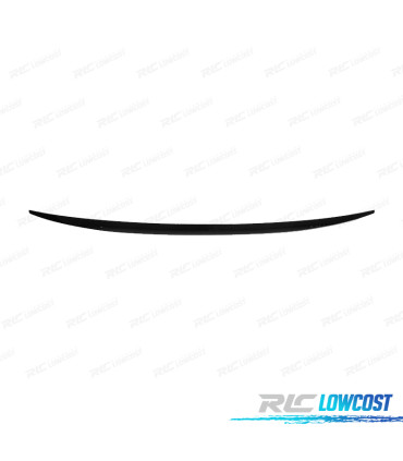 SPOILER PER AUDI A6 C6 4F SEDAN 11-18 NERO LUCIDO