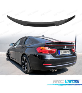 SPOILER BMW F36 GRAN COUPE 14-21 LOOK M PERFORMANCE NERO LUCIDO