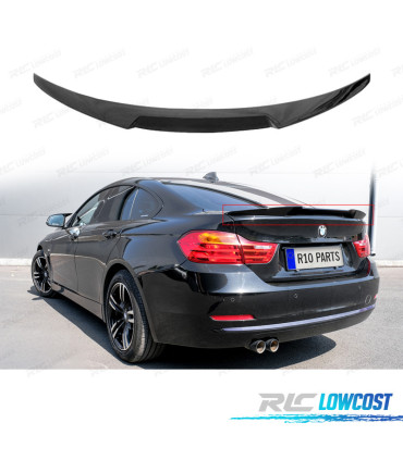 SPOILER BMW F36 GRAN COUPE 14-21 LOOK M PERFORMANCE NERO LUCIDO