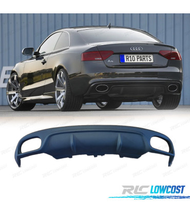 DIFFUSORE PER AUDI A5 SPORTBACK 12-16 LOOK DTM RS