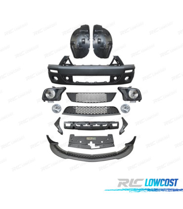 PARAURTI ANTERIORE PER FORD MUSTANG 05-09 LOOK GT500